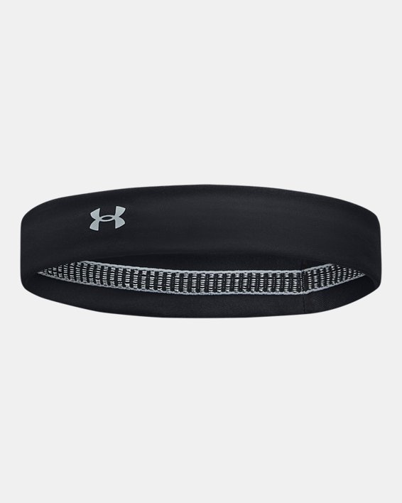 Women's UA Play Up Headband in Black image number 0